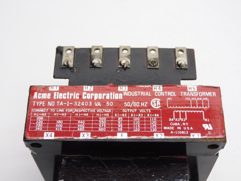 ACME ELECTRIC TA-1-32403 600V NSNP