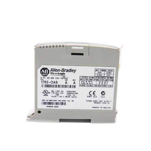 ALLEN BRADLEY 1762-OA8 SER. A 24VDC NSNP