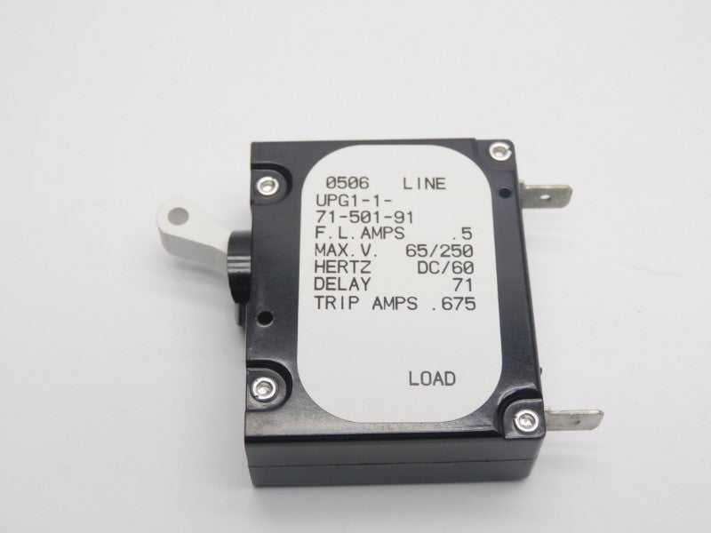 AIRPAX UPG1-1-71-501-91 65/250V .675A NSNP