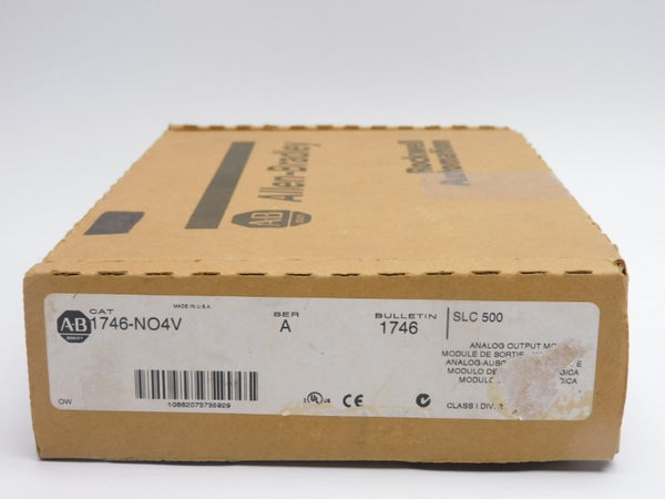 ALLEN BRADLEY 1746-NO4V SER. A 24VDC NSMP