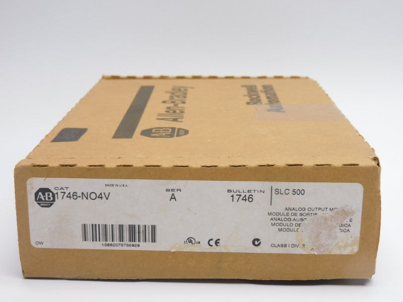 ALLEN BRADLEY 1746-NO4V SER. A 24VDC NSMP