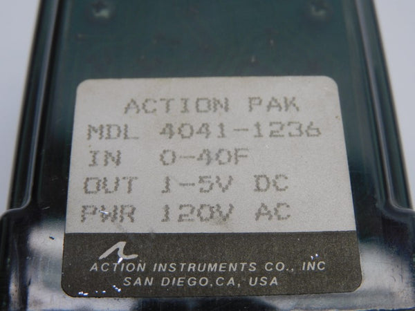 ACTION INSTRUMENTS 4041-1236 120VAC UNMP