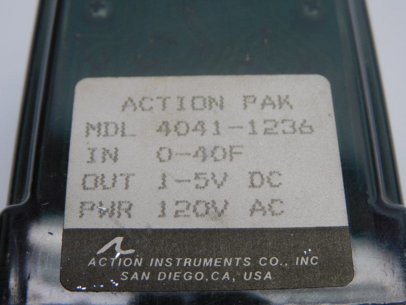 ACTION INSTRUMENTS 4041-1236 120VAC UNMP