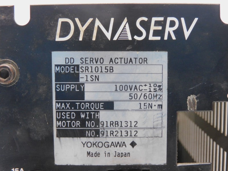 YOKOGAWA SR1015B-1SN 100VAC (AS PICTURED) UNMP