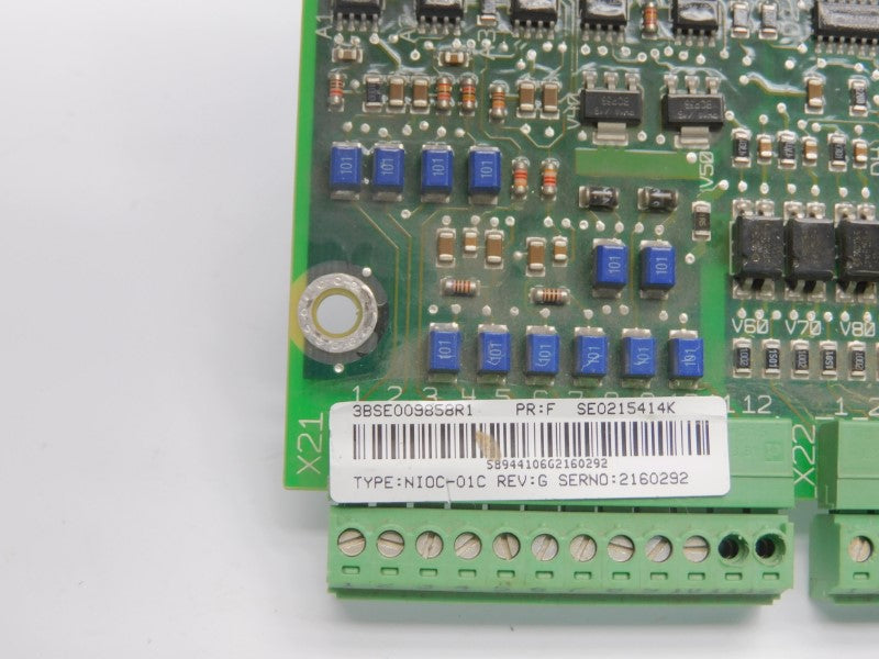 ABB 3BSE009858R1 NI0C-01C REV. G UNMP