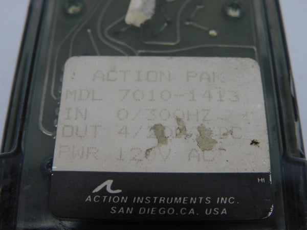 ACTION INSTRUMENTS 7010-1413 120VAC UNMP
