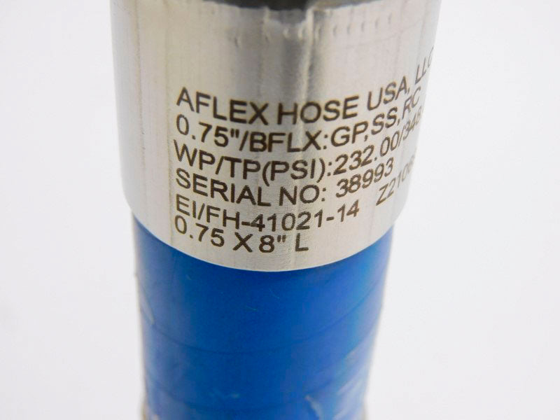 AFLEX EI/FH-41021-14 0.75X8" NSNP