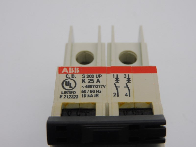 ABB 2CDS272317R0517 S202UP-K25A 277V 25A NSNP