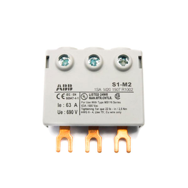 ABB 1SAM201907R1002 S1-M2 690V 63A NSNP