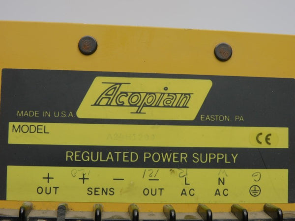ACOPIAN A24H1200 (AS PICTURED) UNMP