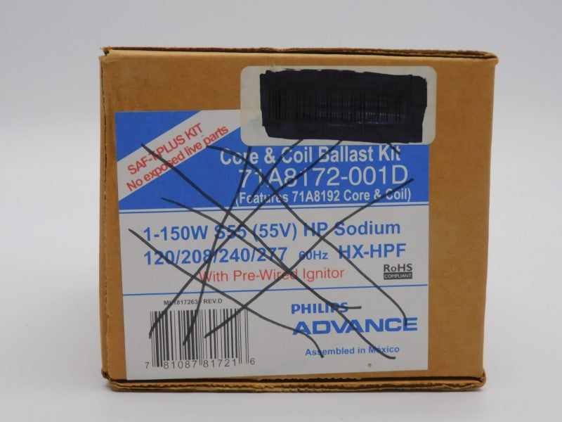 ADVANCE 71A8172-001D REV.  D 277V NSFS