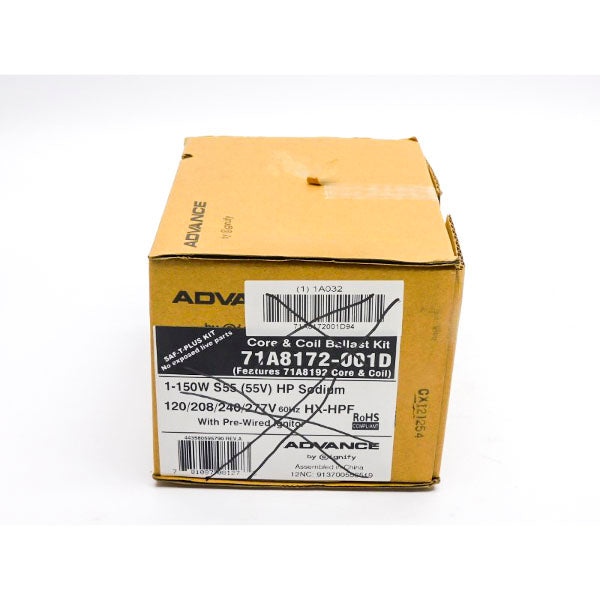 ADVANCE 71A8172-001D REV. A 277V NSFS