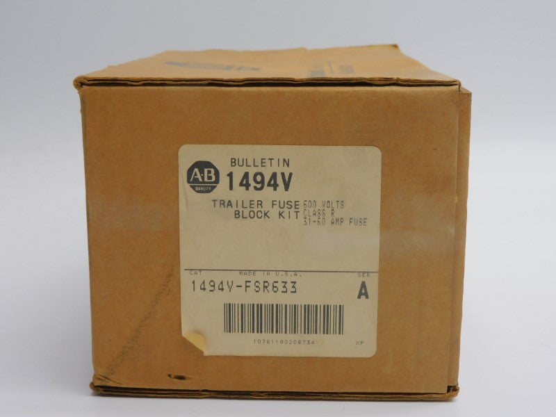 ALLEN BRADLEY 1494V-FSR633 SER. A 600V 31-60A (BR/WH) NSMP