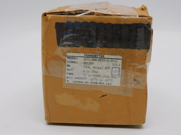 ACROMAG 4155-RBN-M052-X-20-C 12-50VDC NSMP