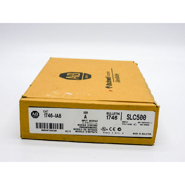 ALLEN BRADLEY 1746-IA8 SER. A 85-132VAC DATE: 2011 NSFS