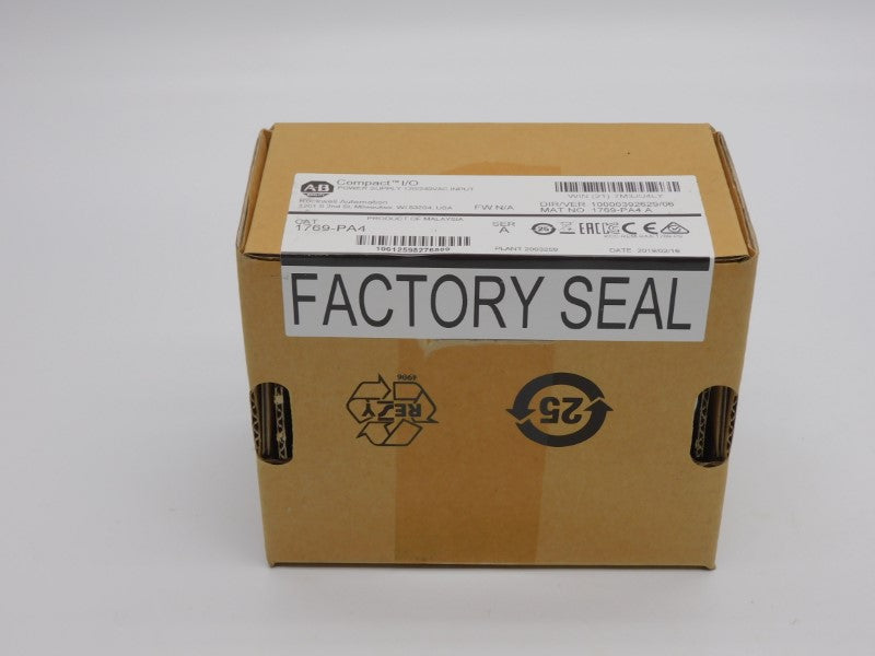 ALLEN BRADLEY 1769-PA4 SER. A 120/240VAC DATE: 2019 NSFS
