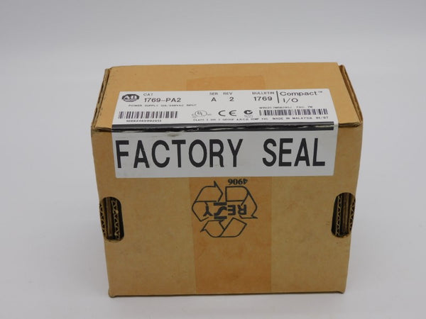 ALLEN BRADLEY 1769-PA2 SER. A 120/240VAC DATE: 2007 REV. 2 NSFS