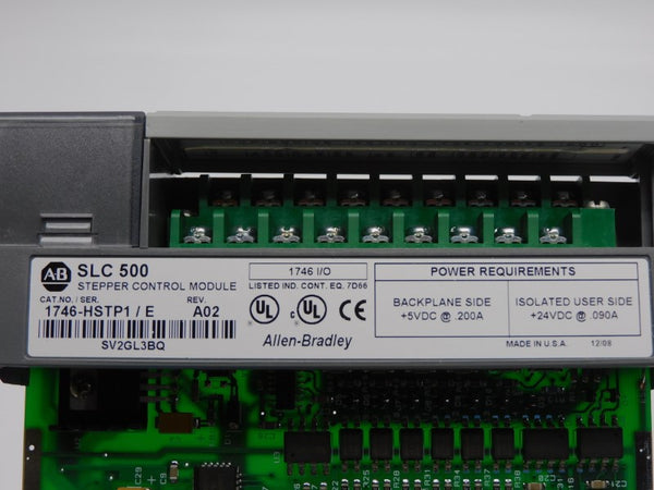 ALLEN BRADLEY 1746-HSTP1 SER. E REV. A02 24VDC 0.200A NSNP
