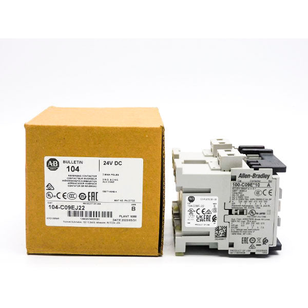 ALLEN BRADLEY 104-C09EJ22 SER. B 24VDC 20A (BR/WH) NSMP