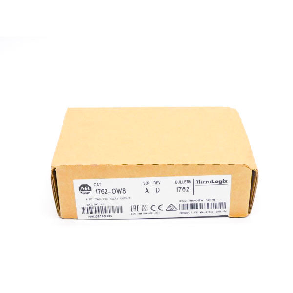 ALLEN BRADLEY 1762-OW8 SER. A REV. D DATE: 2016 NSFS