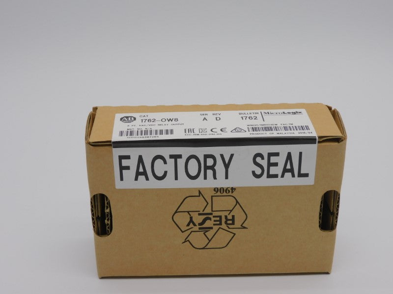 ALLEN BRADLEY 1762-OW8 SER. A REV. D DATE: 2016 NSFS