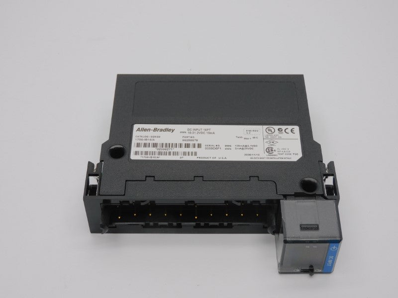 ALLEN BRADLEY 1756-IB16 SER. A F/W 3.2 10-31.2VDC NSMP