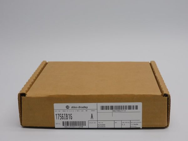 ALLEN BRADLEY 1756-IB16 SER. A F/W 3.2 10-31.2VDC NSMP