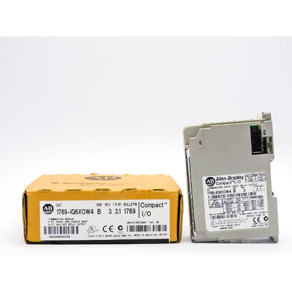 ALLEN BRADLEY 1769-IQ6XOW4 SER. B F/W 3.1 24VDC 0.105A REV. 3 NSMP