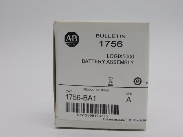 ALLEN BRADLEY 1756-BA1 SER. A 3V REV. 16 NSMP