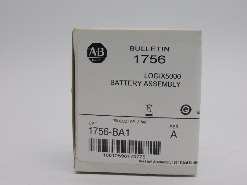 ALLEN BRADLEY 1756-BA1 SER. A 3V REV. 16 NSMP