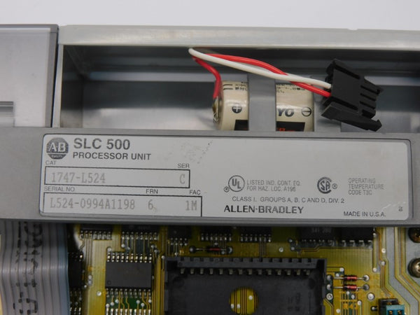 ALLEN BRADLEY 1747-L524 SER. C F/W 6 REMAN