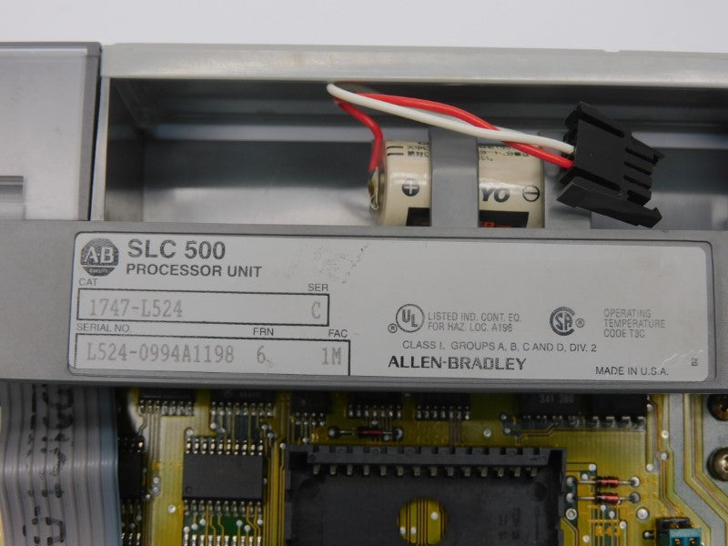 ALLEN BRADLEY 1747-L524 SER. C F/W 6 REMAN