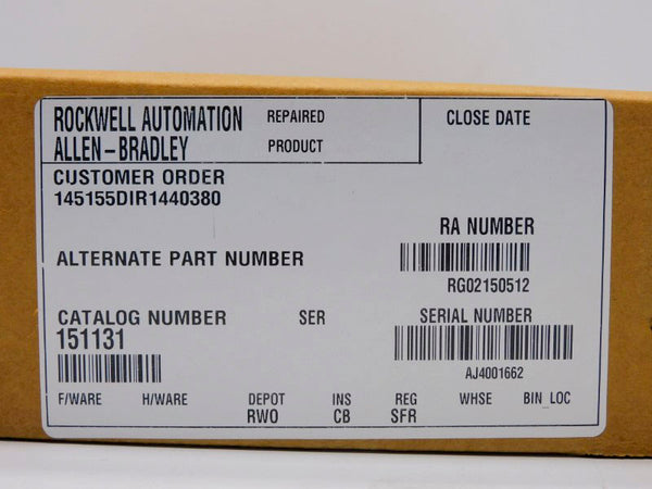 ALLEN BRADLEY 151131 REMAN