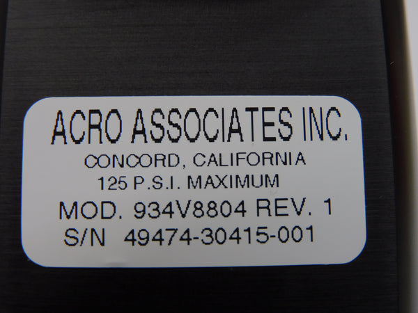 ACRO 934V8804 REV. 1 NSNP