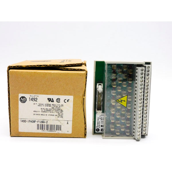 ALLEN BRADLEY 1492-IFM20F-F120A-2 SER. A 85-132VAC/DC (BR/WH) NSMP