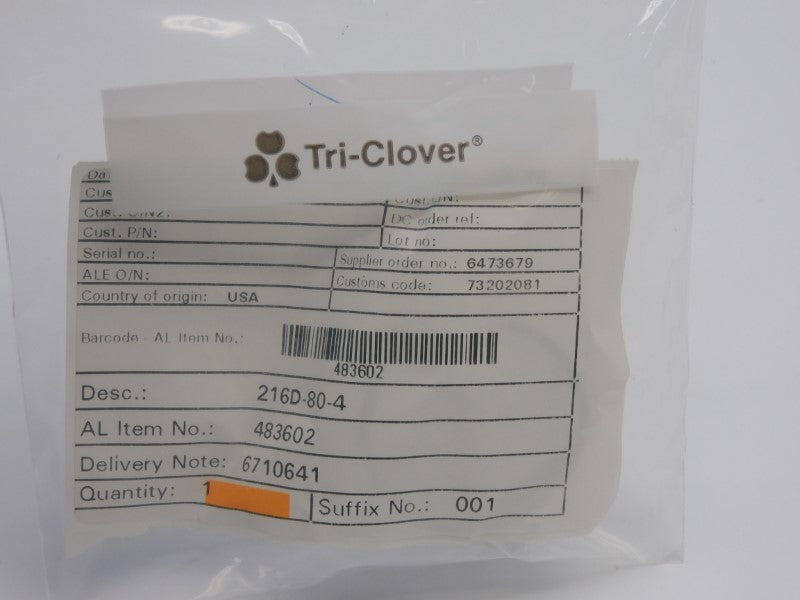 ALFA LAVAL 216D-80-4 483602 NSMP