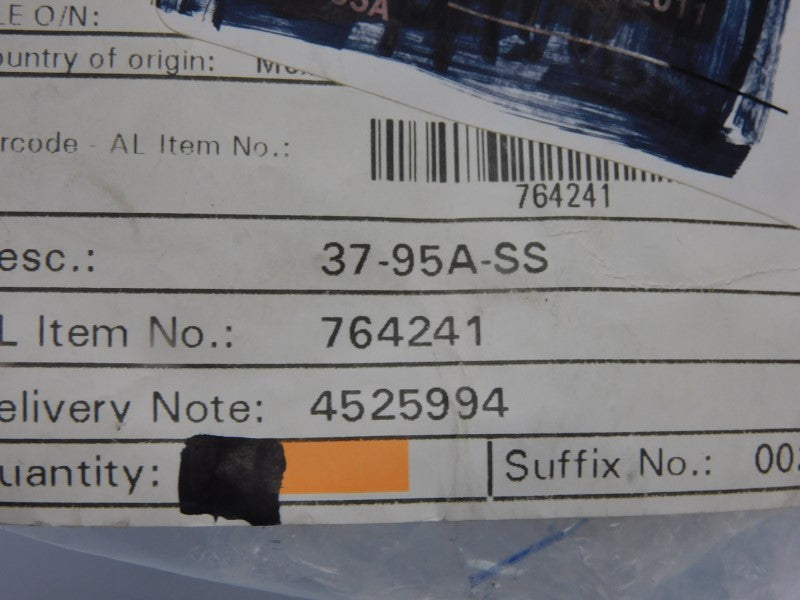 ALFA LAVAL 37-95A-SS NSMP