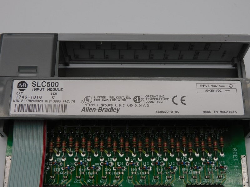 ALLEN BRADLEY 1746-IB16 SER. C 10-30VDC (NO TERMINAL) NSNP