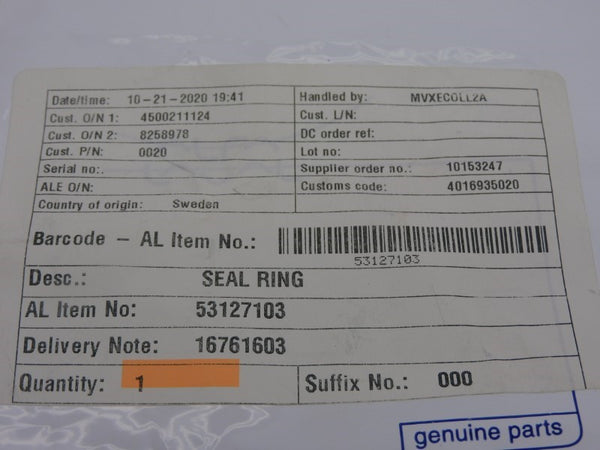 ALFA LAVAL 53127103 NSMP