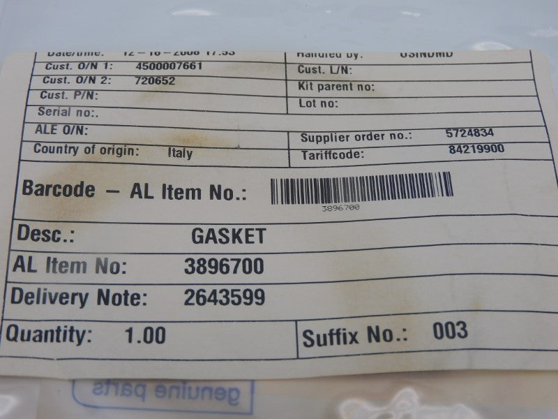 ALFA LAVAL 3896700 NSMP