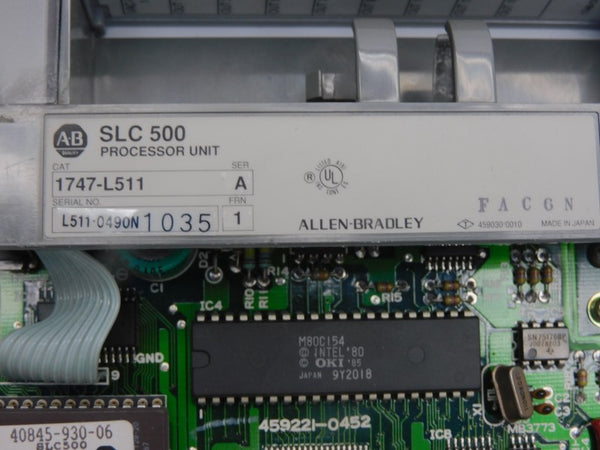 ALLEN BRADLEY 1747-L511 SER. A F/W 1 (NO BATTERY) UNMP