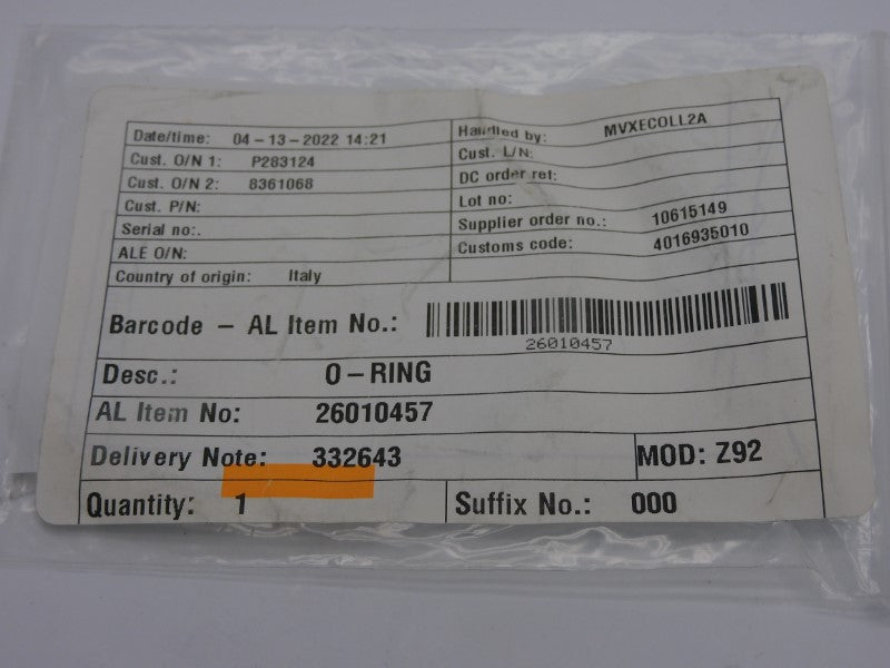 ALFA LAVAL 26010457 NSMP