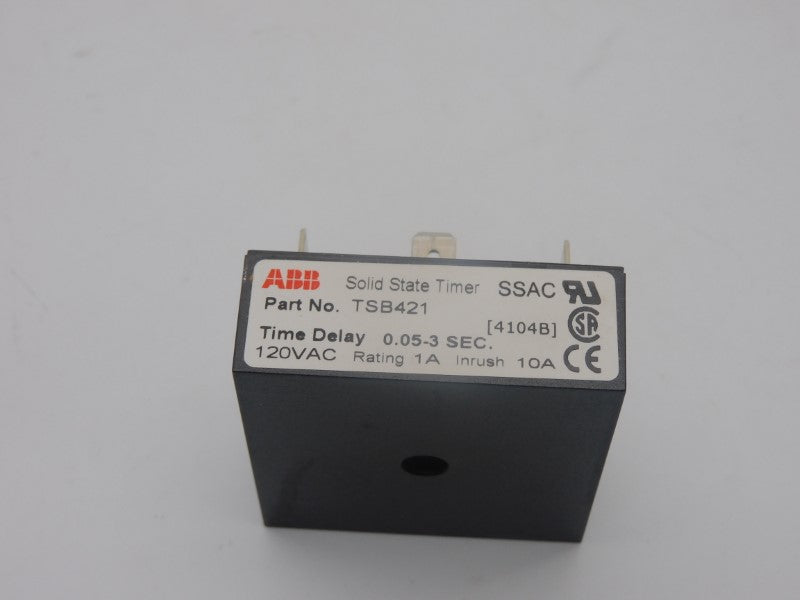 ABB TSB421 120VAC 10A 0.05-3S NSMP