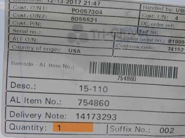 ALFA LAVAL 754860 NSMP