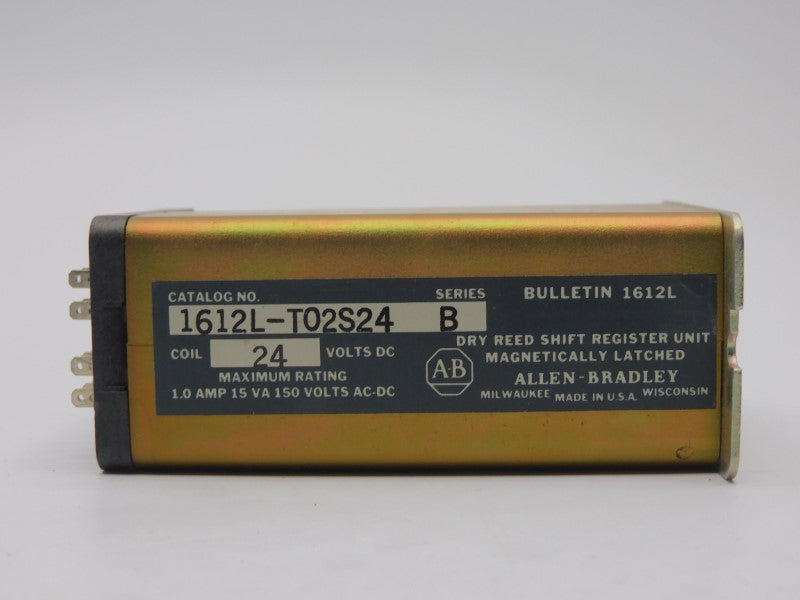 ALLEN BRADLEY 1612L-T02S24 SER. B 24VDC 1.0A NSNP