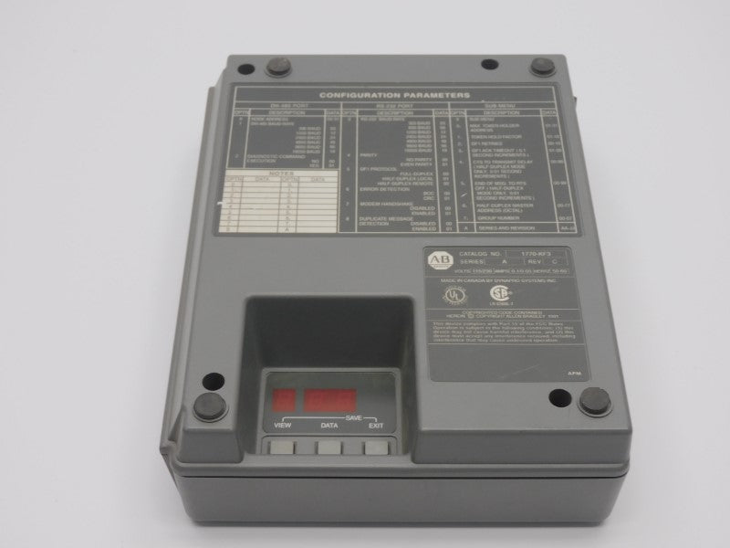 ALLEN BRADLEY 1770-KF3 REV. C SER. A 115/230V 0.1/0.05A UNMP