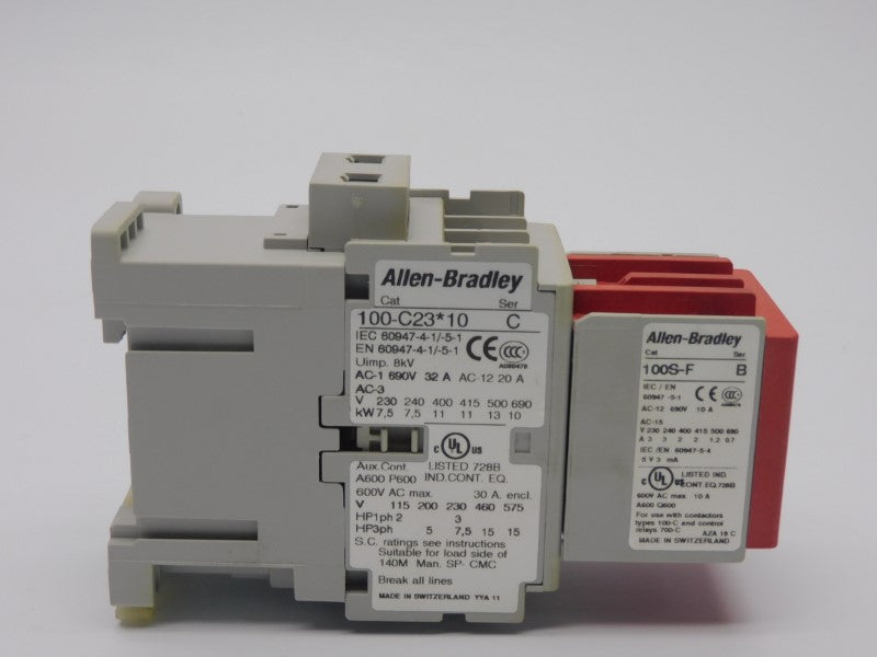 ALLEN BRADLEY 100S-C23D14BC SER. C 110/120V 32A UNMP