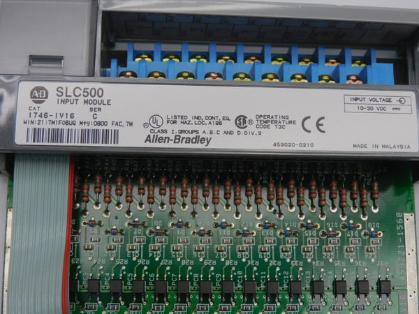 ALLEN BRADLEY 1746-IV16 SER. C 10-30VDC UNMP