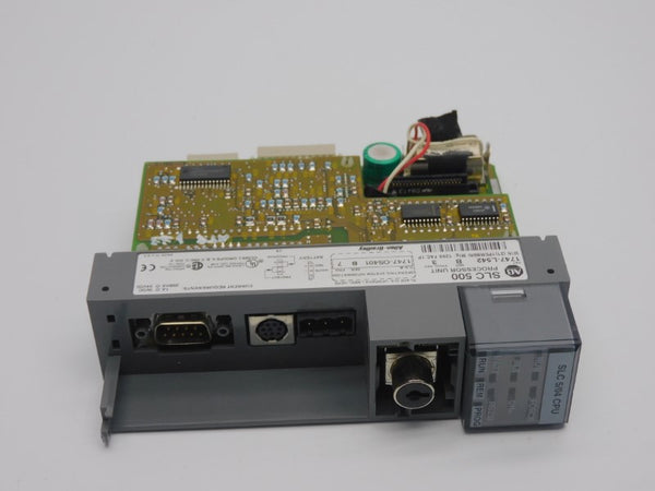 ALLEN BRADLEY 1747-L542 SER. B F/W 7 REV. 3 24VDC 1A (NO KEY/DOOR) UNMP