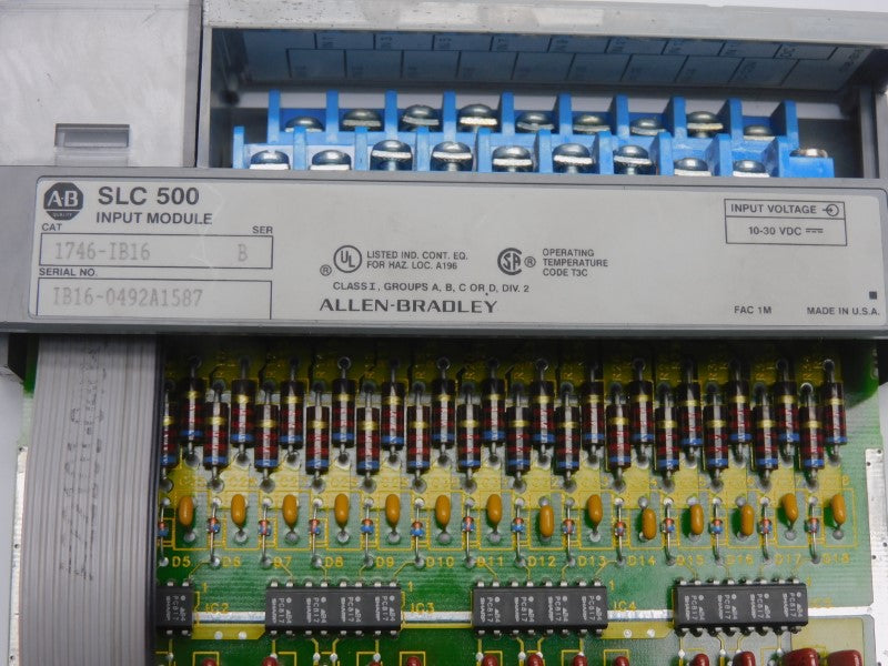 ALLEN BRADLEY 1746-IB16 SER. B 10-30VDC UNMP